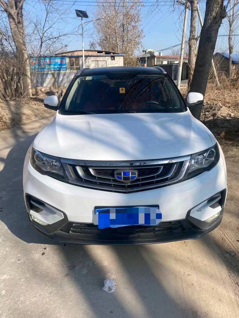 保定19年吉利博越1