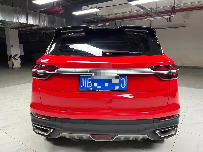 成都19年吉利缤越4