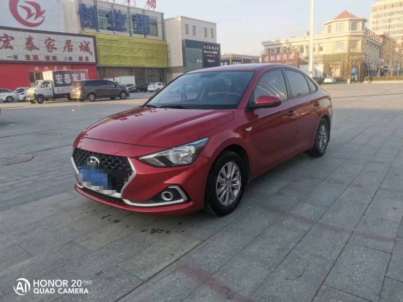 邯郸17年现代悦动9