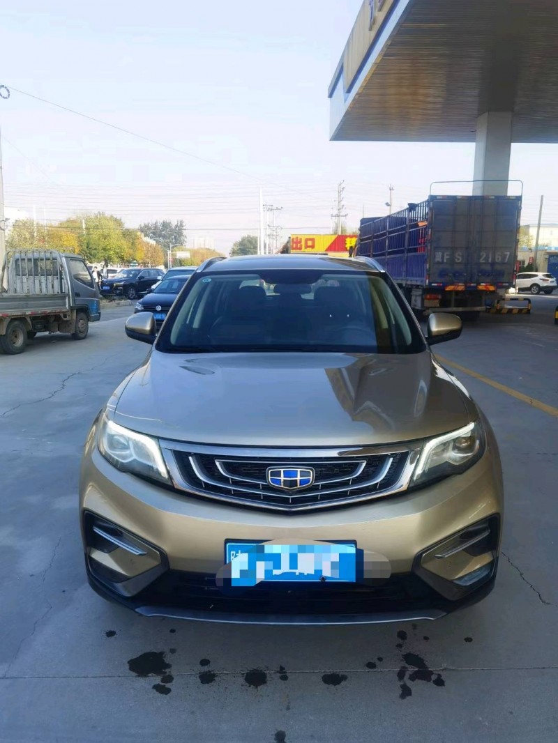 保定19年吉利博越1