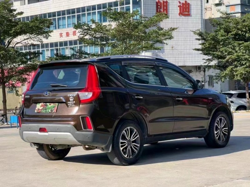 东莞17年吉利远景X68