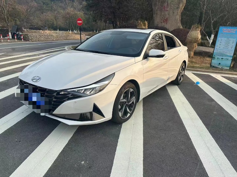 嘉兴21年现代伊兰特2