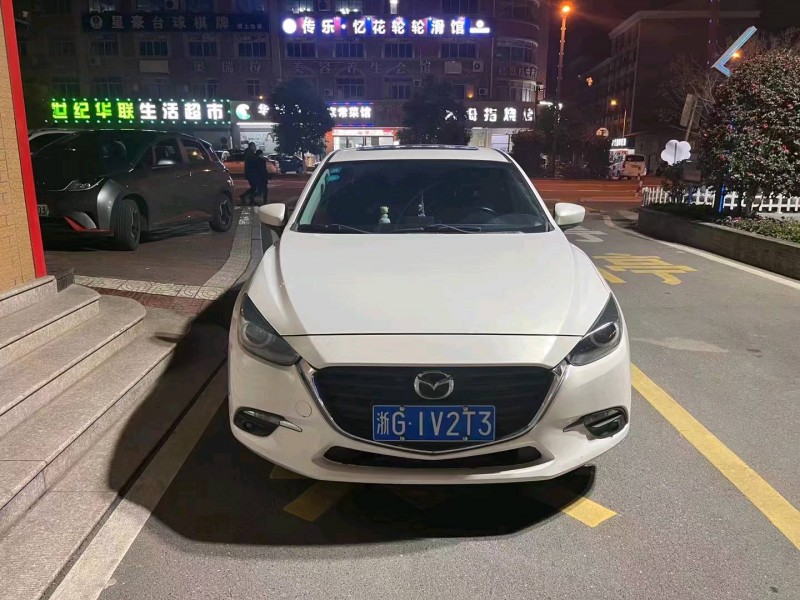 嘉兴18年马自达昂克赛拉1