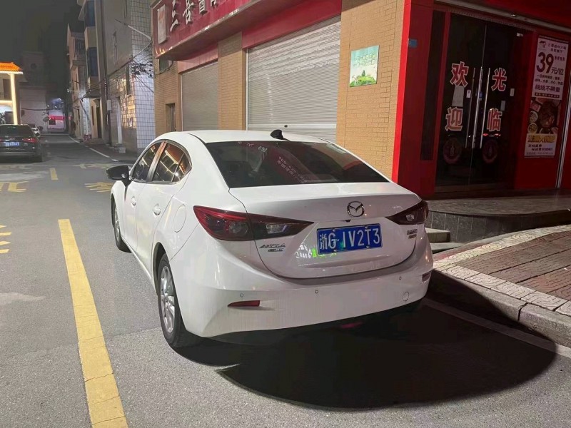 嘉兴18年马自达昂克赛拉7