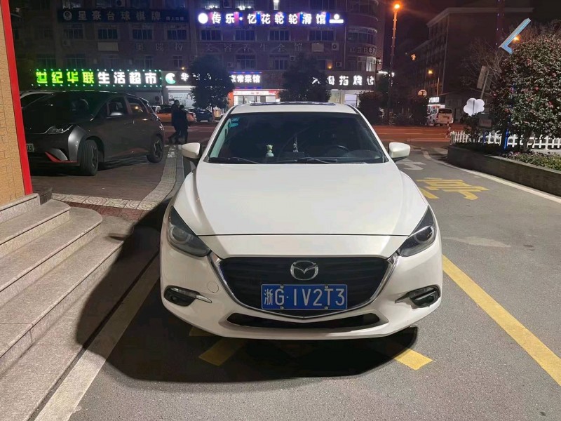 嘉兴18年马自达昂克赛拉1
