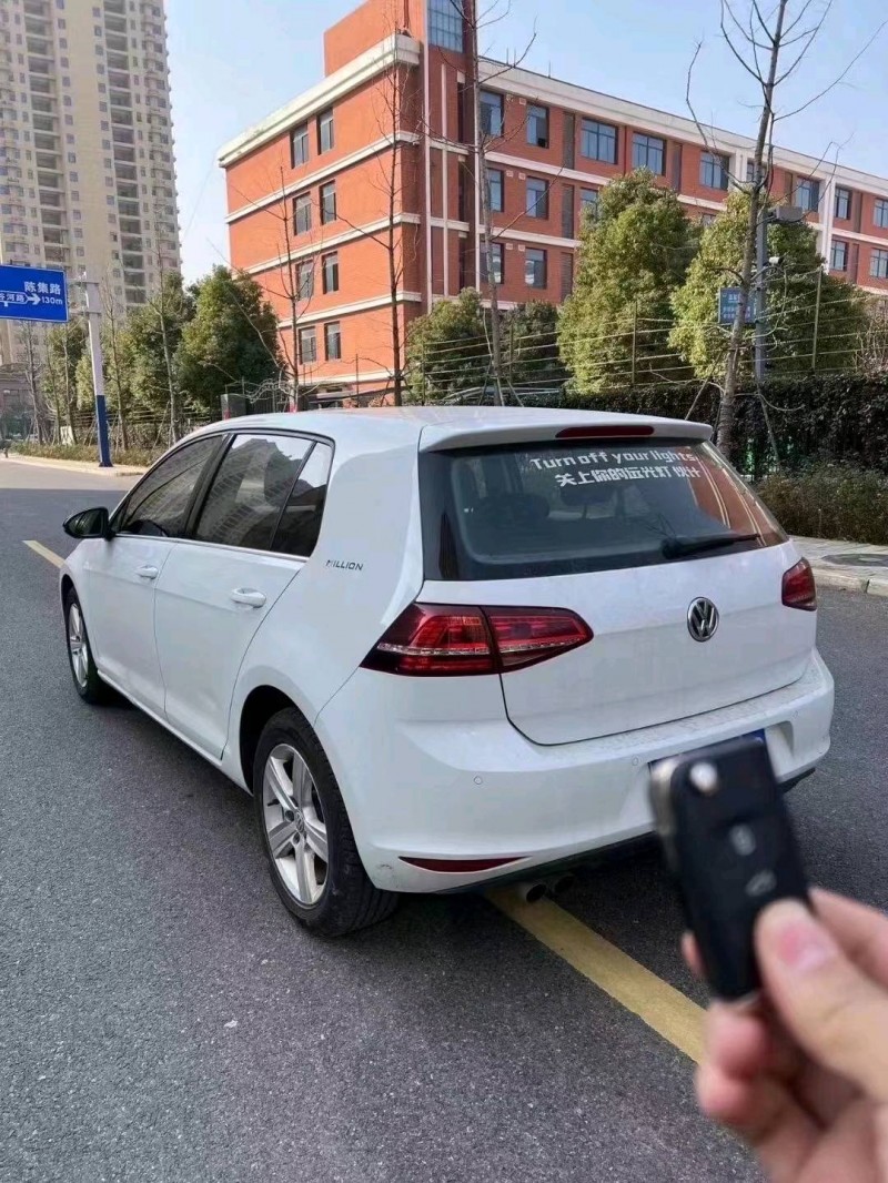 淮南17年大众高尔夫3