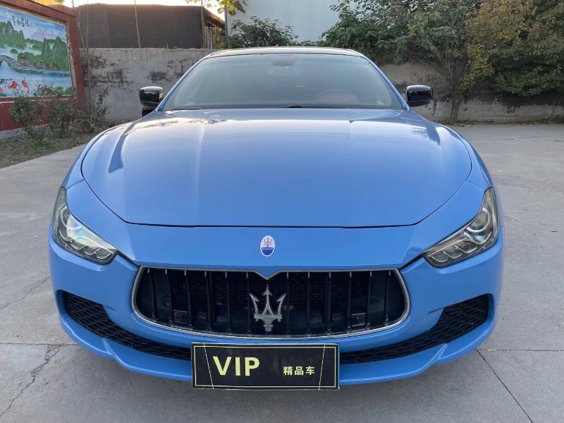 潍坊14年玛莎拉蒂Ghibli1