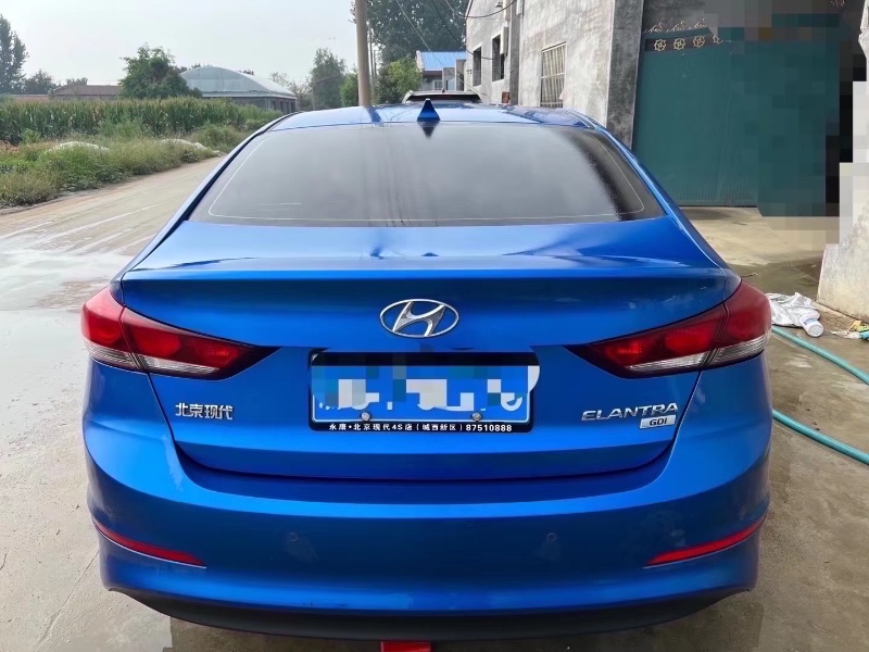 青岛16年现代领动8