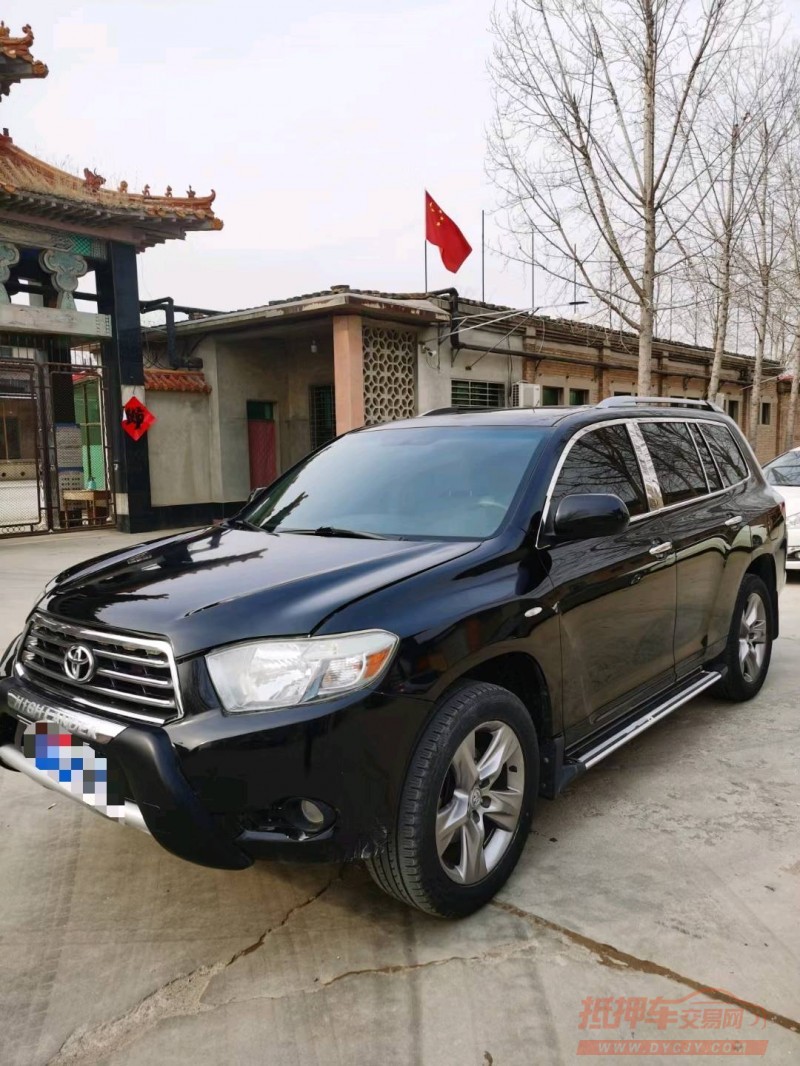 保定11年丰田汉兰达3