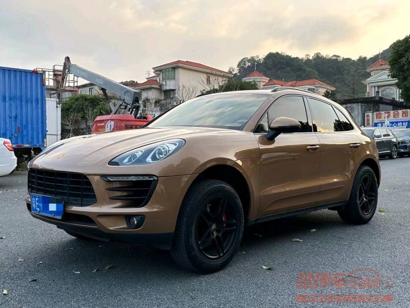 广州15年保时捷Macan3