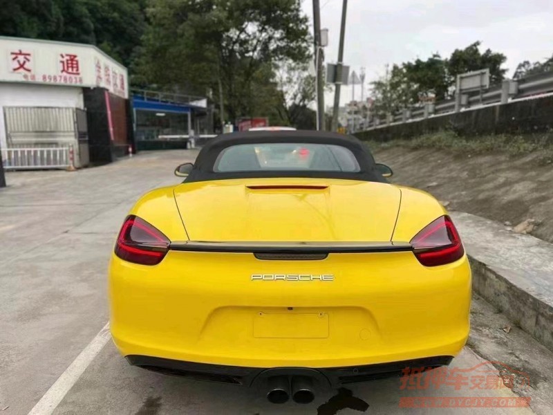 广州15年保时捷Boxster1