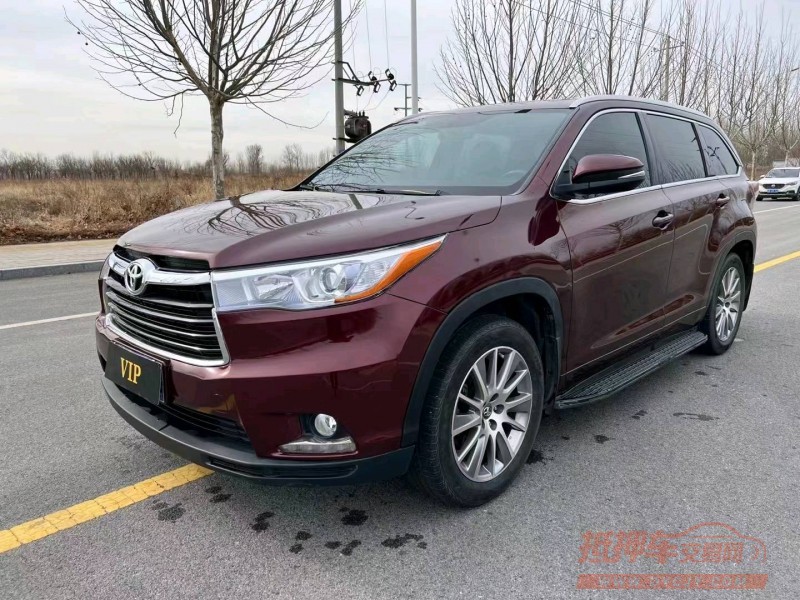 廊坊16年丰田汉兰达3