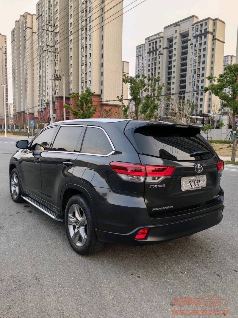 淮南21年丰田汉兰达4