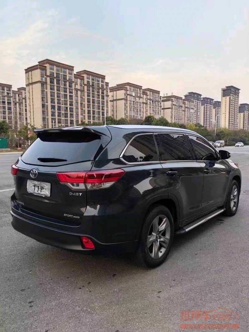 淮南21年丰田汉兰达6