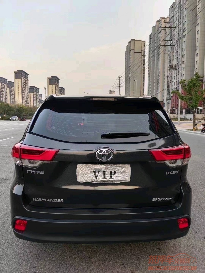 淮南21年丰田汉兰达9