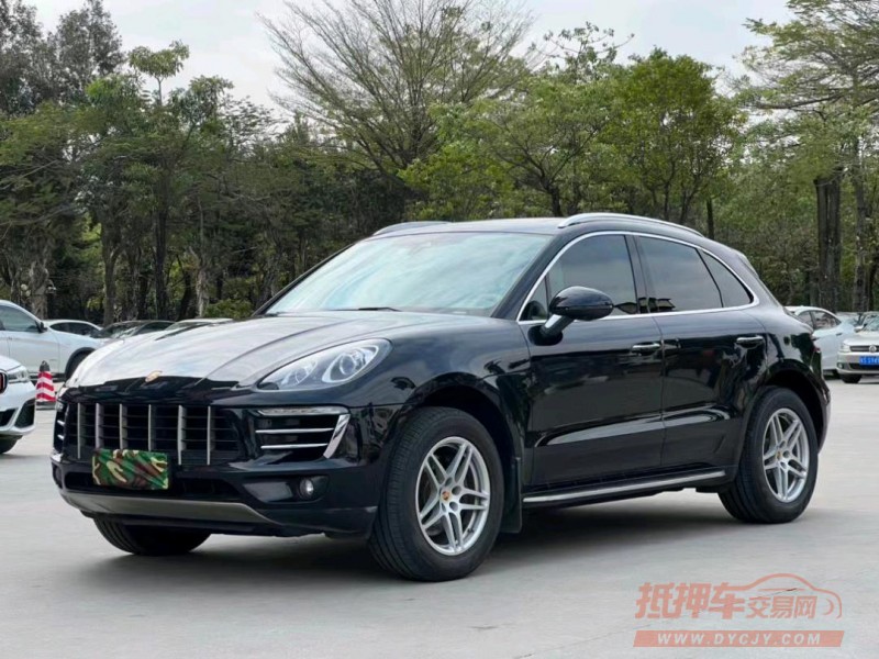 东莞17年保时捷Macan3