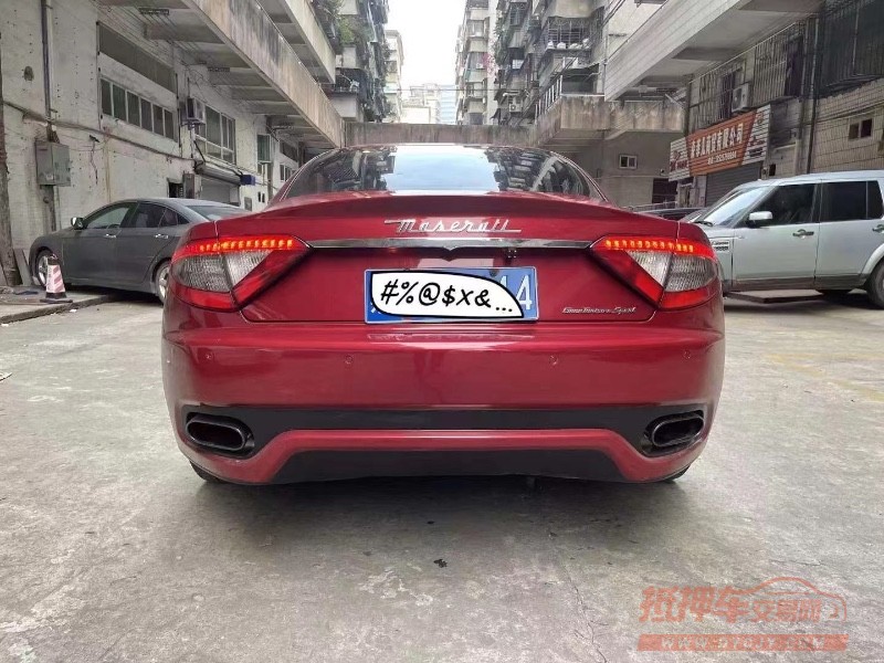 佛山15年瑪莎拉蒂GT S4