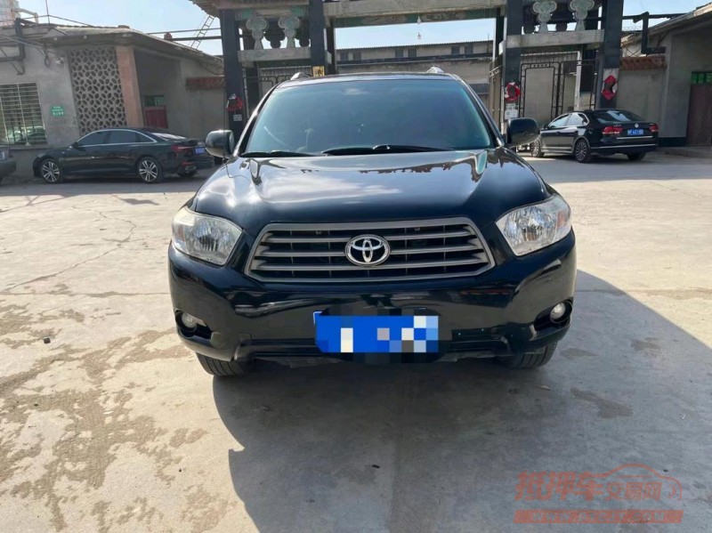 保定11年丰田汉兰达1