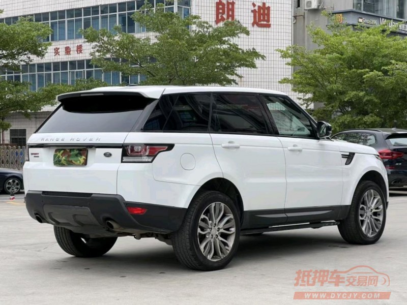 东莞17年路虎揽胜运动8
