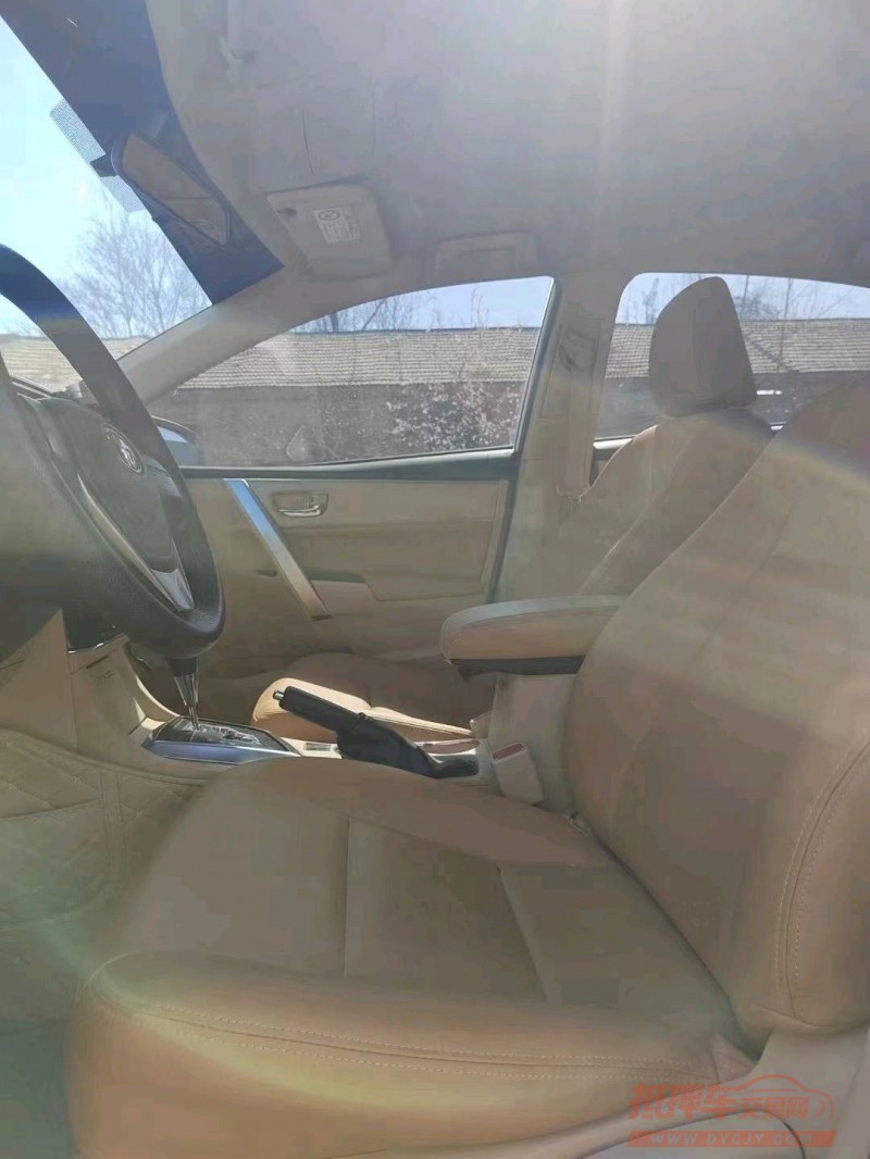 北京17年丰田卡罗拉5