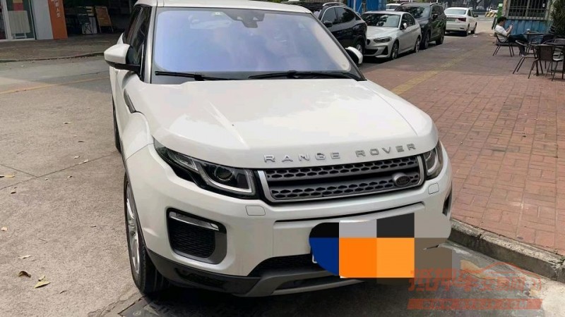 广州17年路虎极光1