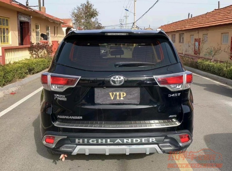 北京17年丰田汉兰达4