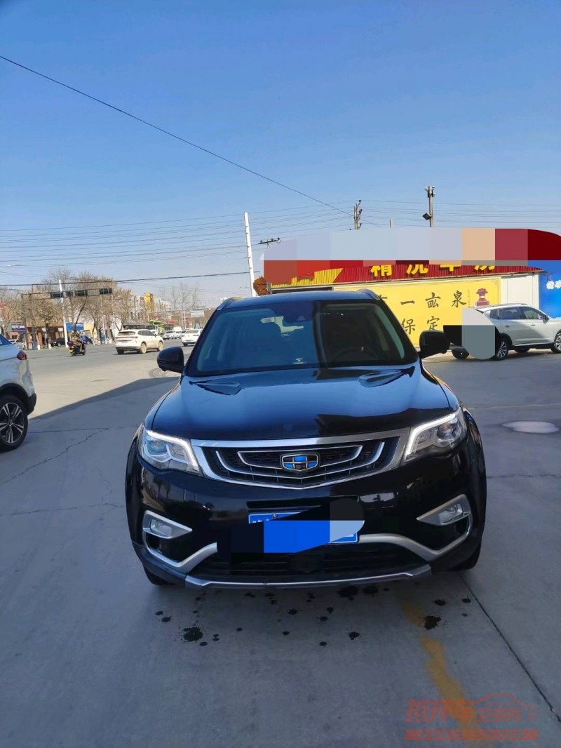 保定17年吉利博越1