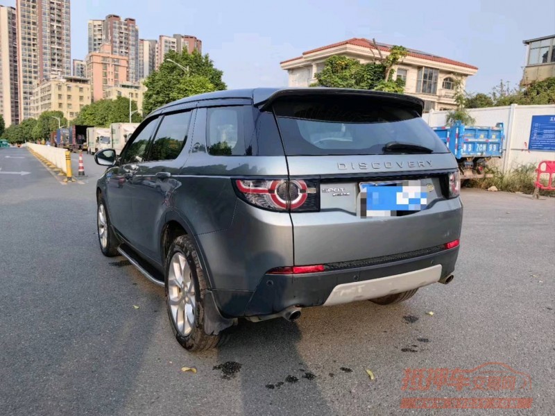 广州16年路虎发现神行8