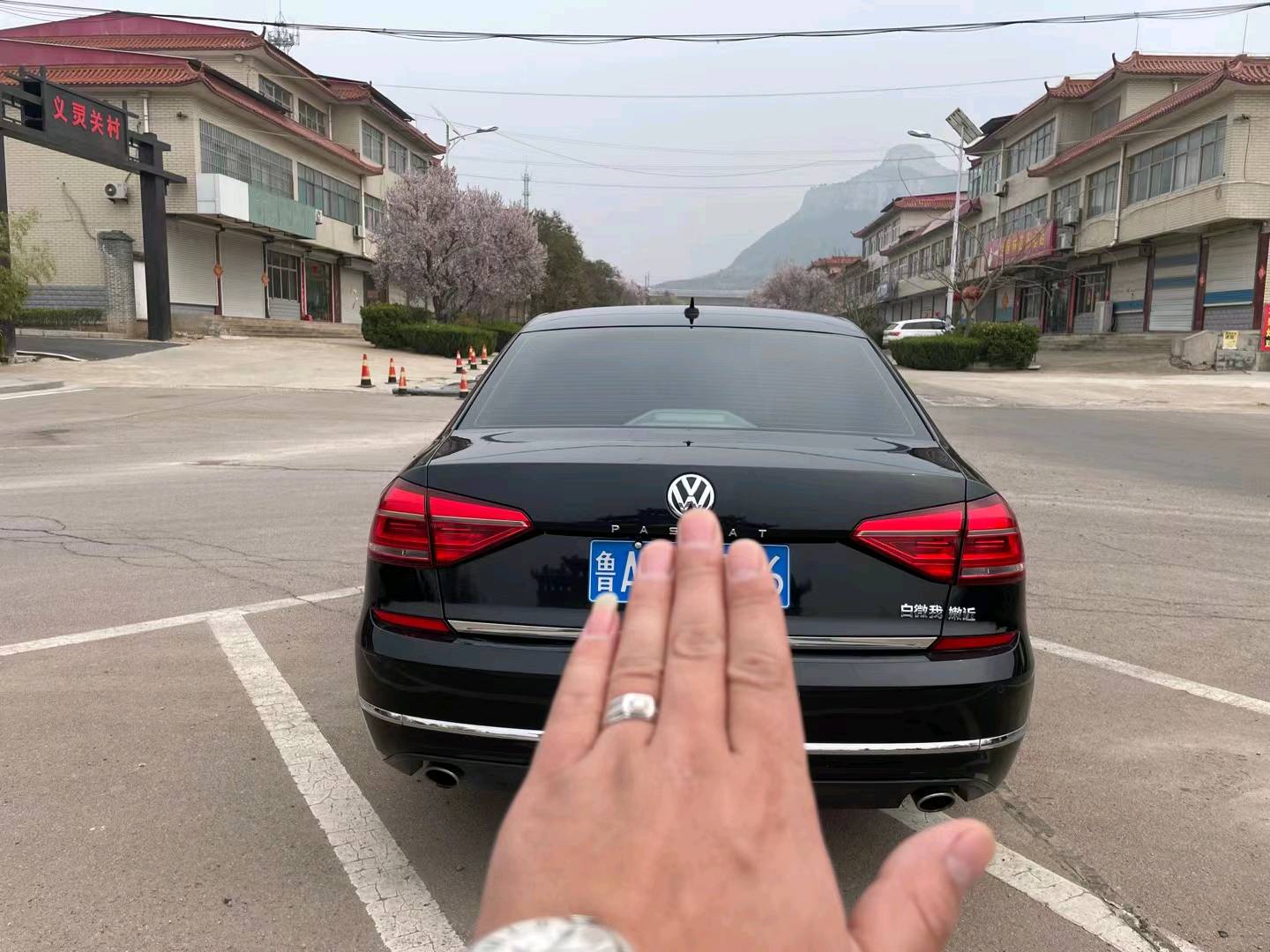 济南17年大众帕萨特8