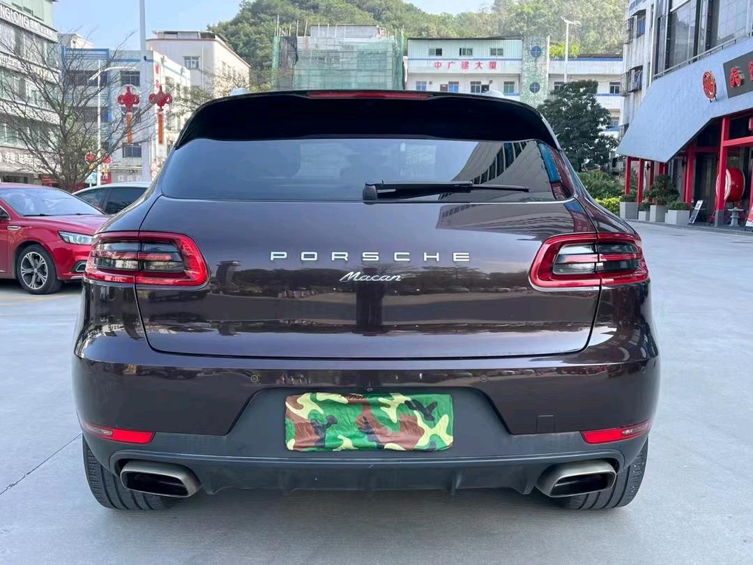 东莞18年保时捷Macan9