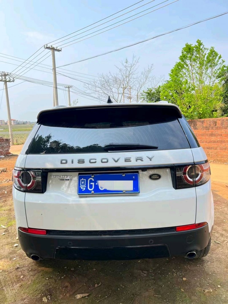 广州17年路虎发现神行9