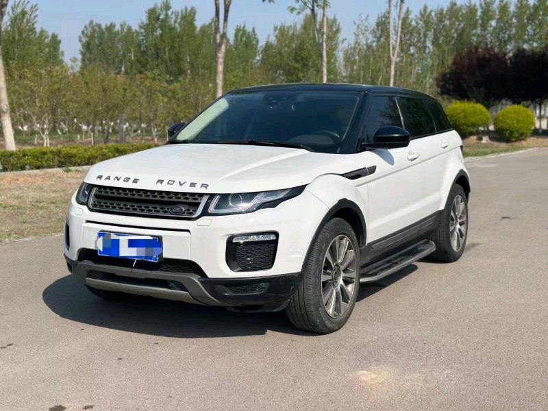 青岛17年路虎极光9