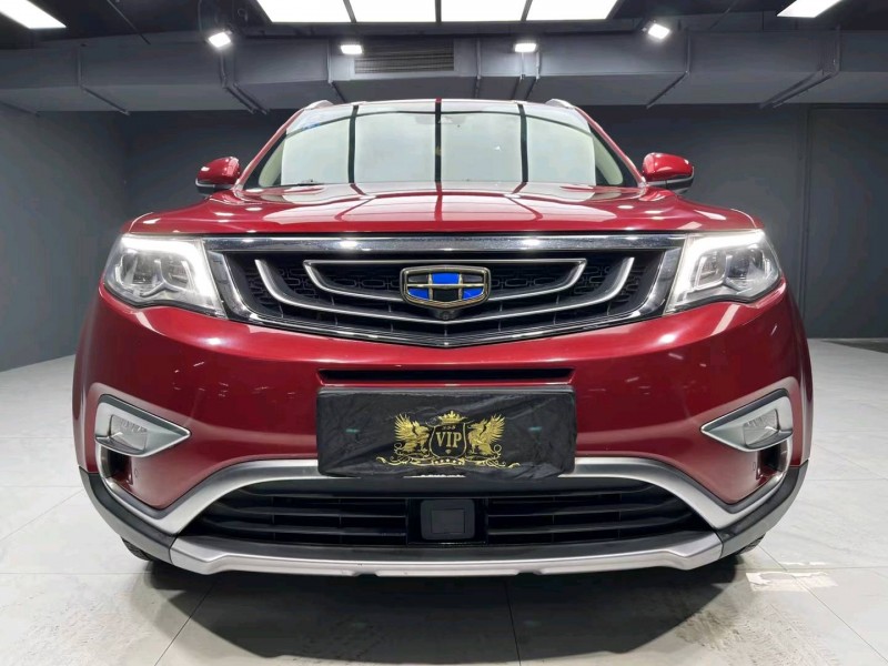 成都17年吉利博越1