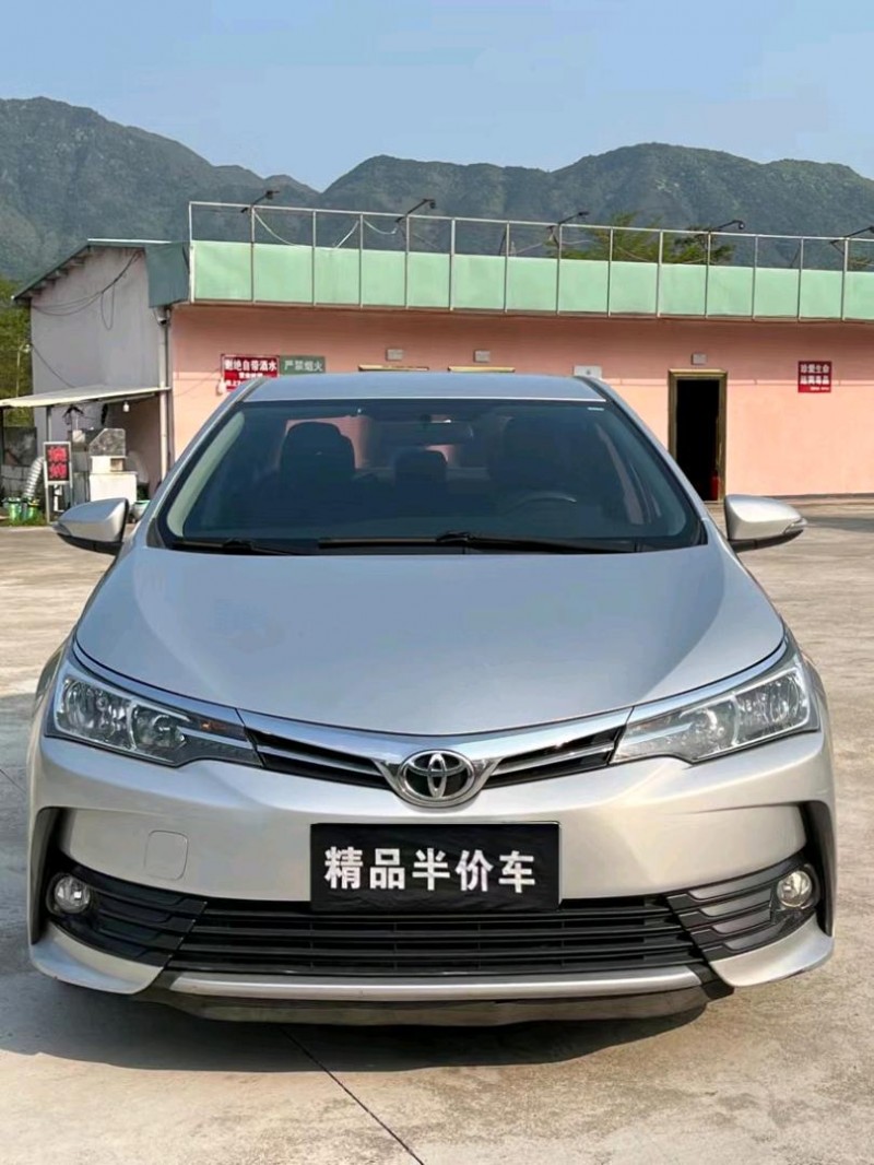 汕头17年丰田卡罗拉1