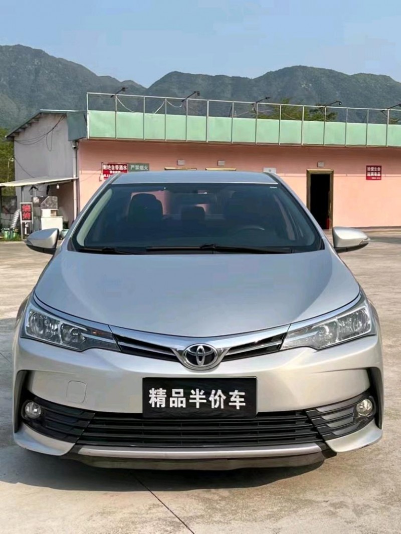 汕头17年丰田卡罗拉1