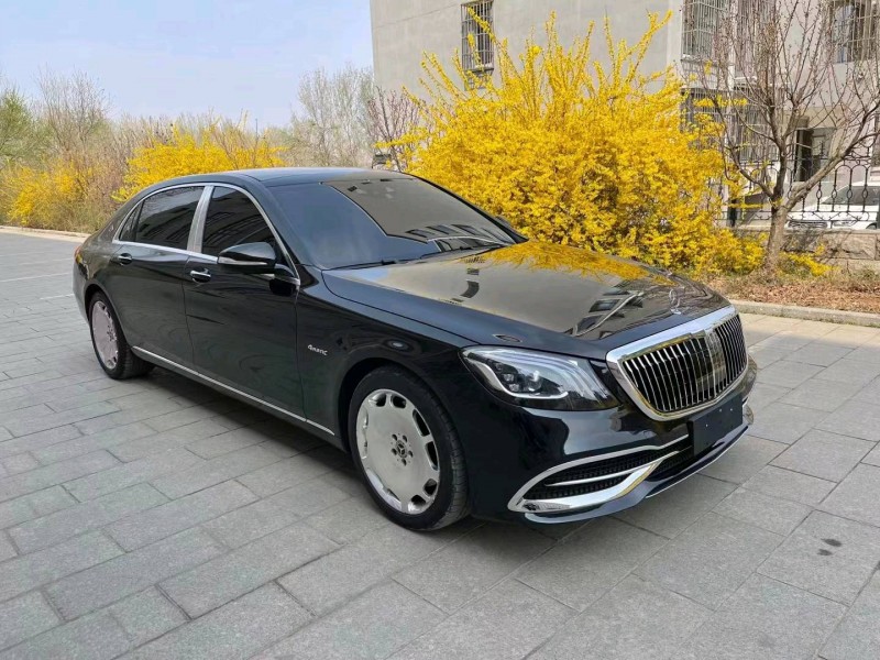 青岛15年奔驰迈巴赫S级8