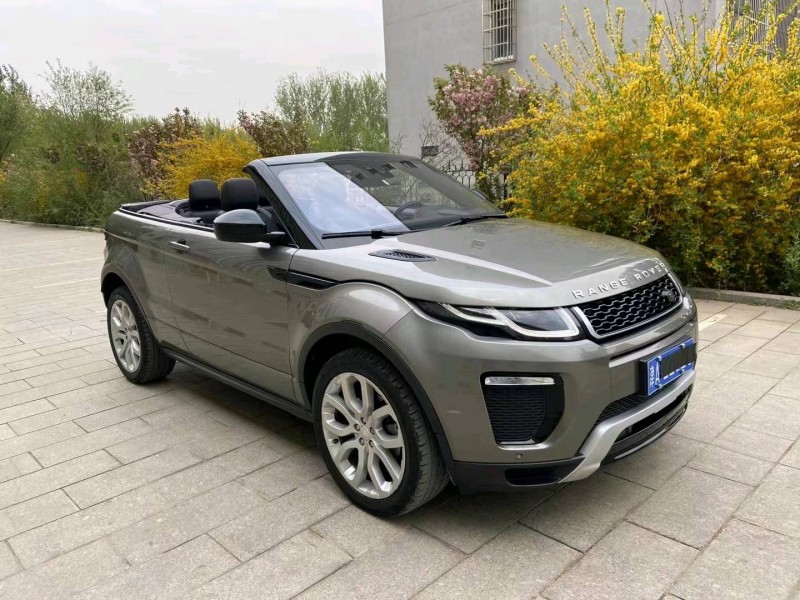 青岛17年路虎极光9