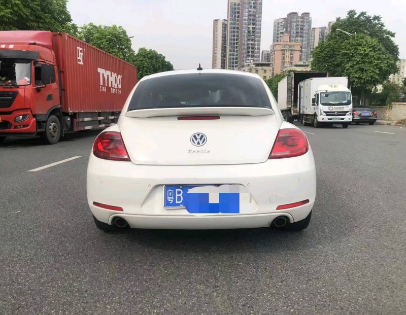 广州14年大众甲壳虫8