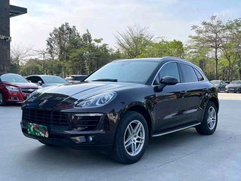 东莞18年保时捷Macan3