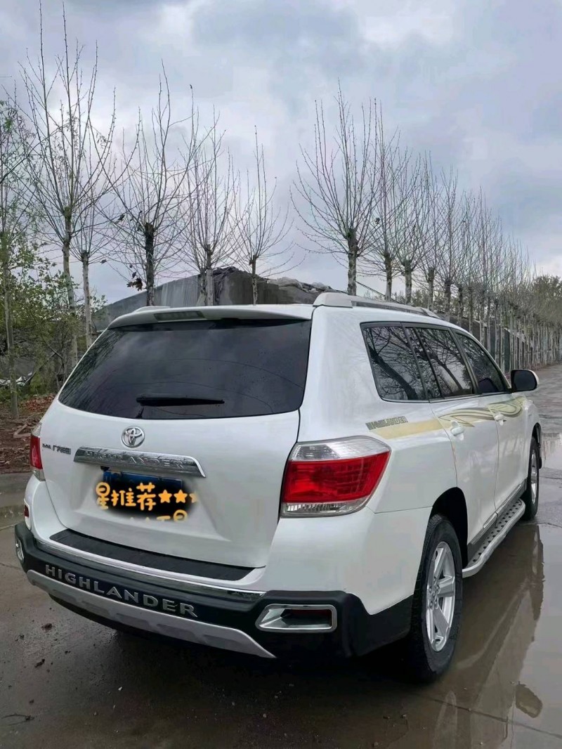 潍坊13年丰田汉兰达7