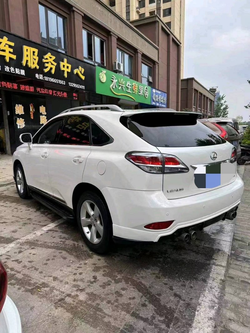 淮南13年雷克萨斯RX3