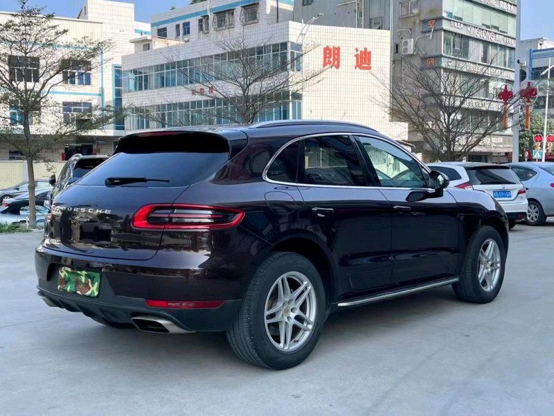 东莞18年保时捷Macan8