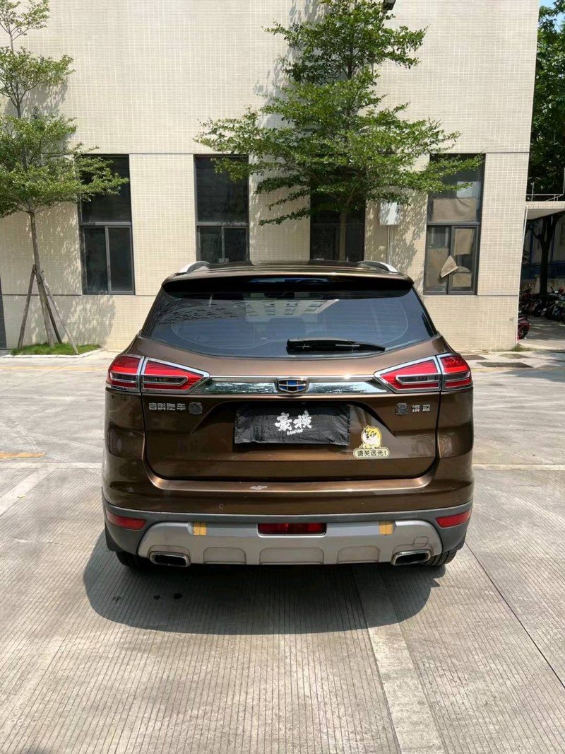 佛山16年吉利博越5