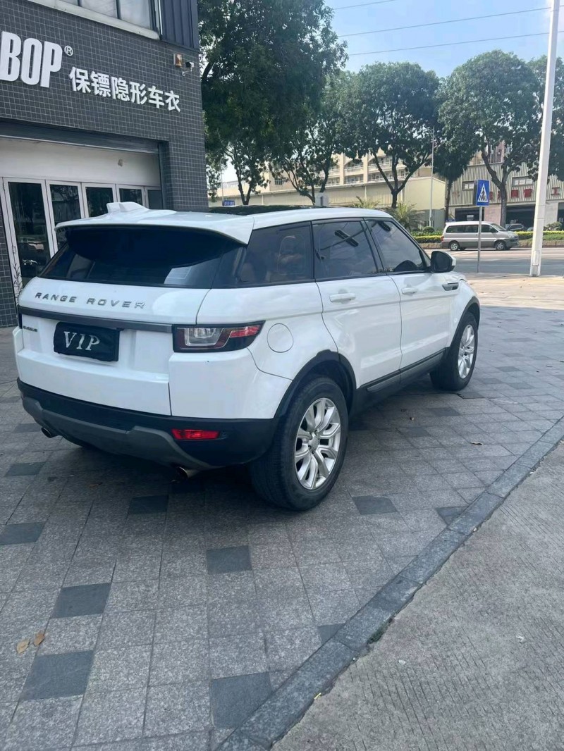 珠海18年路虎揽胜极光(进口)5