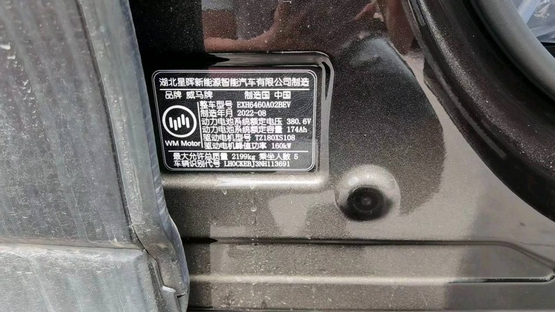 嘉兴23年威马汽车W65