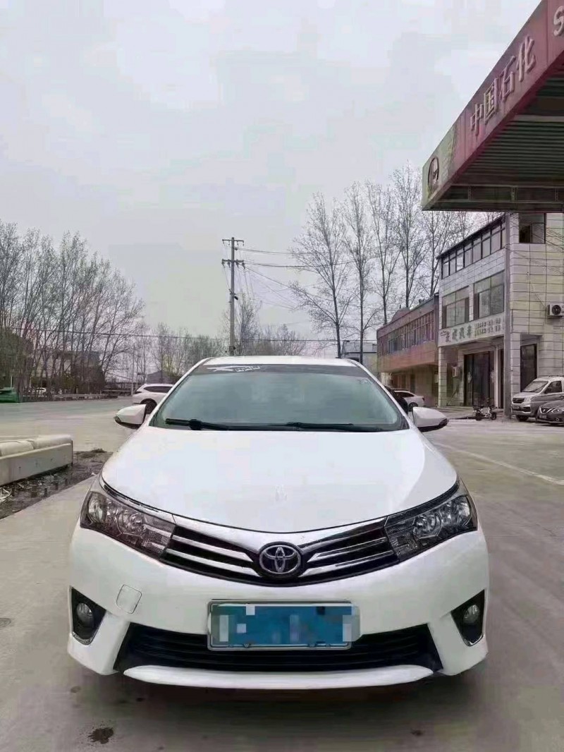 济南17年丰田卡罗拉1