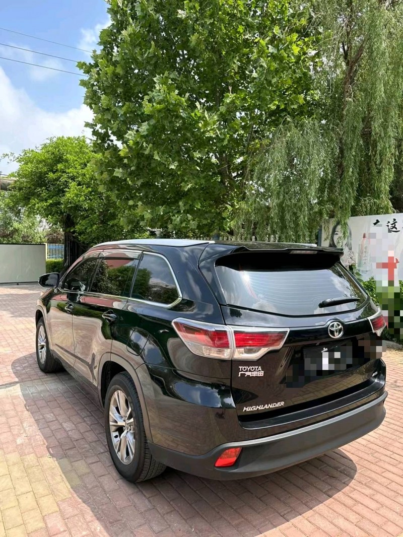 潍坊17年丰田汉兰达8