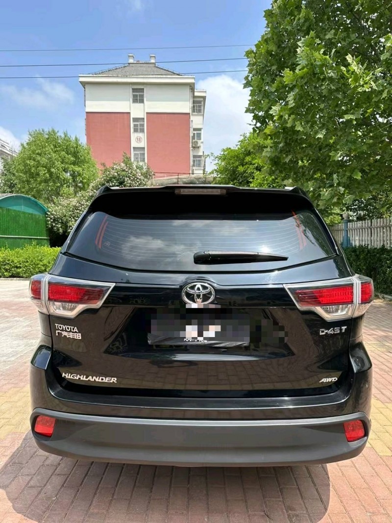 潍坊17年丰田汉兰达9