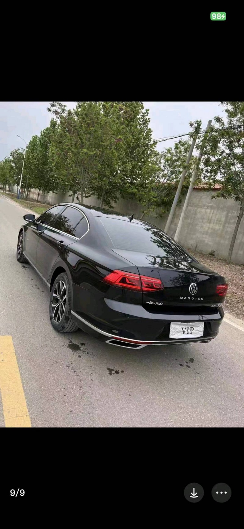 济南22年大众迈腾8