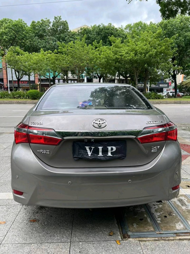 东莞18年丰田卡罗拉9
